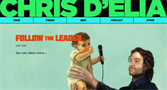Desktop Screenshot of chrisdelia.com